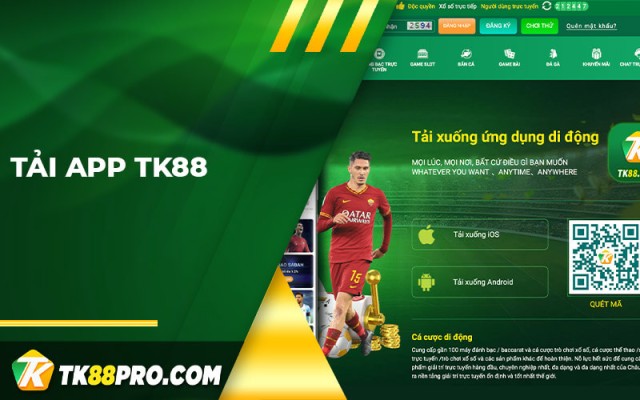 Hướng dẫn tải TK88 app xuống