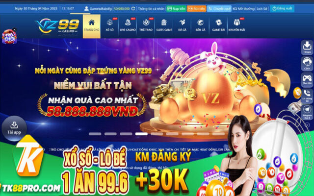VZ99 tặng 100K